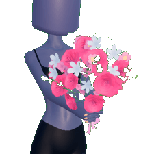 Flower Bouquet Toggle 3 in Hand Holdables