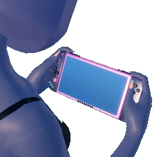 Game Switch Front in Hand Holdables