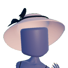 Fancy Summery Hat Toggle 7 in Hats